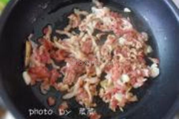 肉末炒凉粉的做法图解7