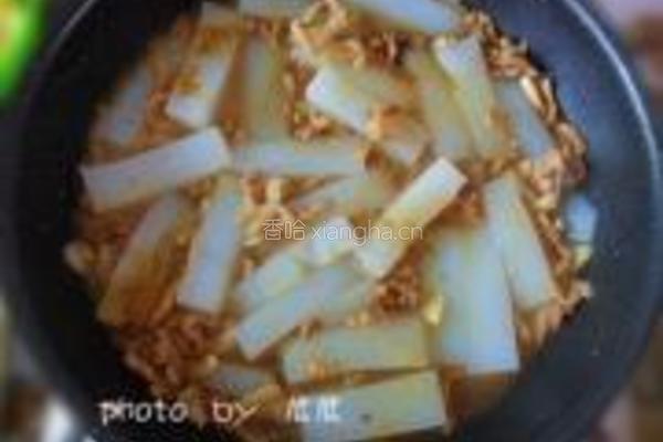 肉末炒凉粉的做法图解9