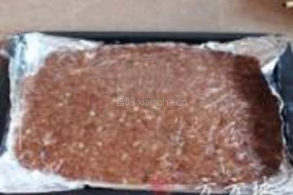 黑胡椒肉脯的做法图解5