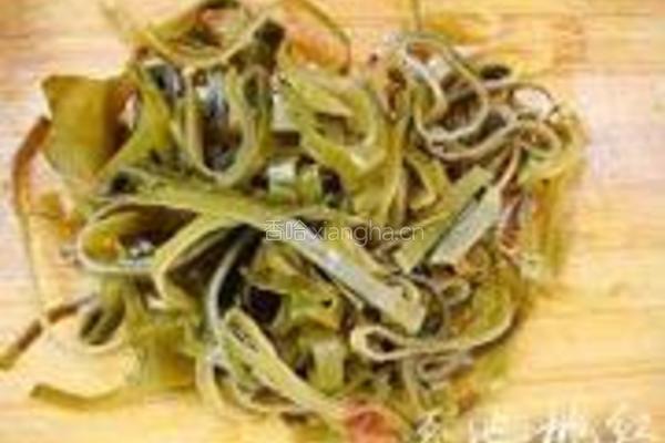 黄豆芽炒粉条的做法图解4