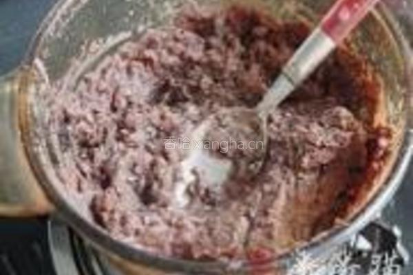 红豆煎饼的做法图解3