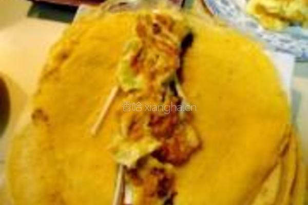 煎饼卷大葱的做法图解10