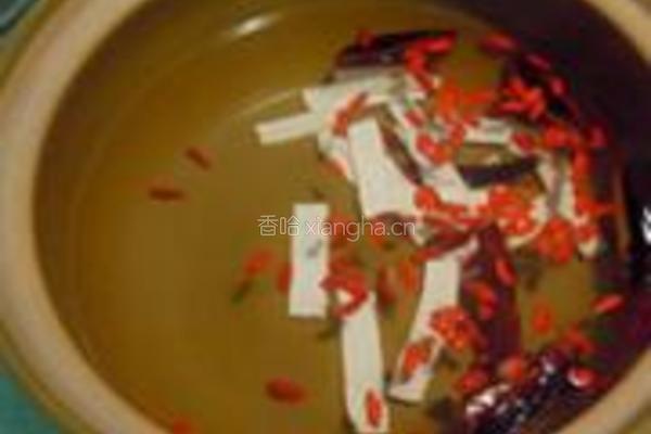 灵芝枸杞乌鸡汤的做法图解5