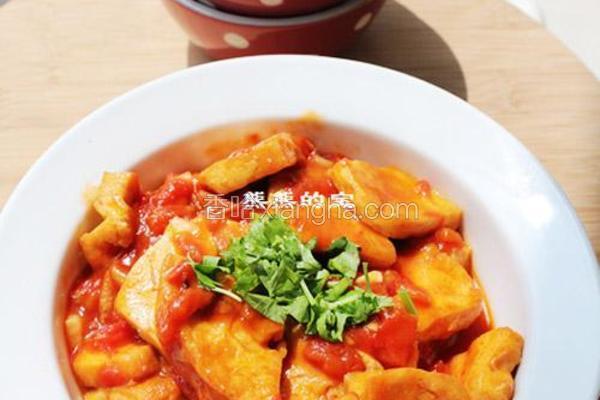 番茄豆腐