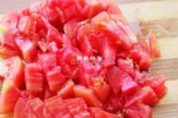 番茄豆腐的做法图解2