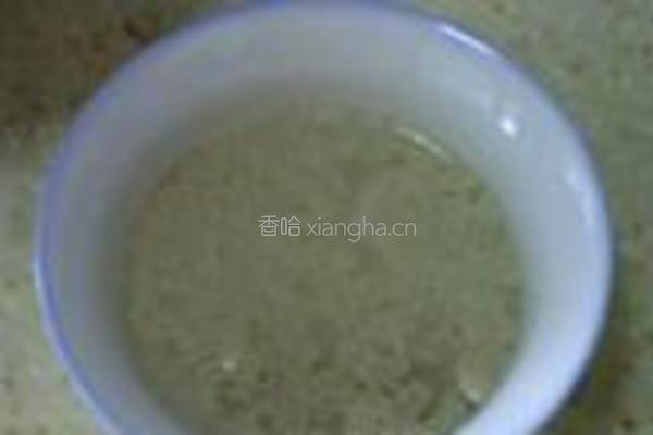 红曲双色馒头的做法图解2