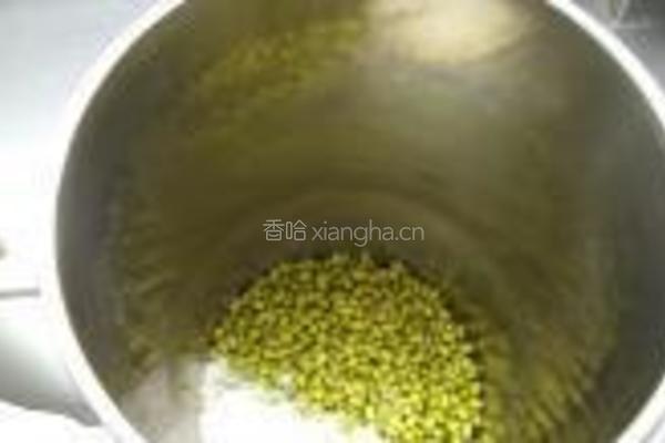绿豆浆的做法图解2