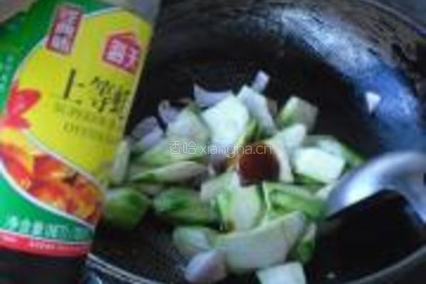 蚝油丝瓜的做法图解5