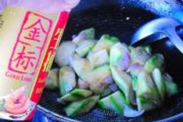 蚝油丝瓜的做法图解6