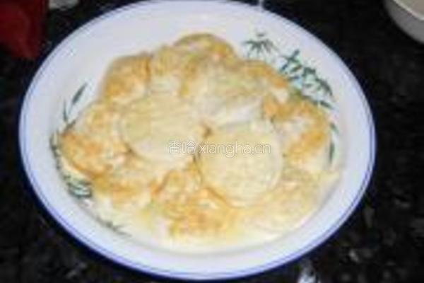 竹荪虾烩玉子豆腐的做法图解7