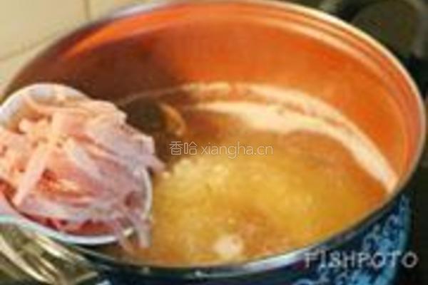 罗汉果燕麦瘦肉粥的做法图解6