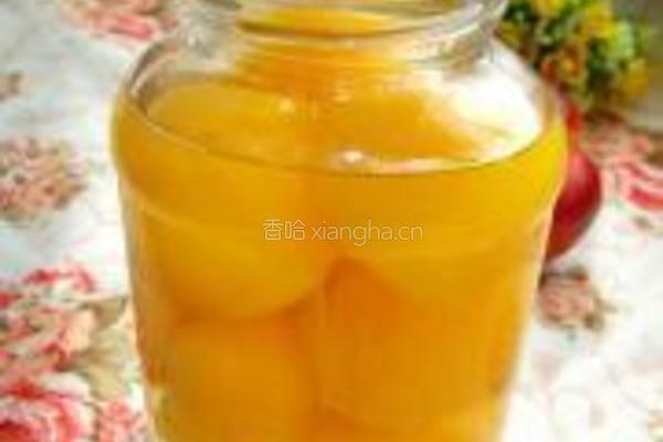 糖水黄桃罐头的做法图解8