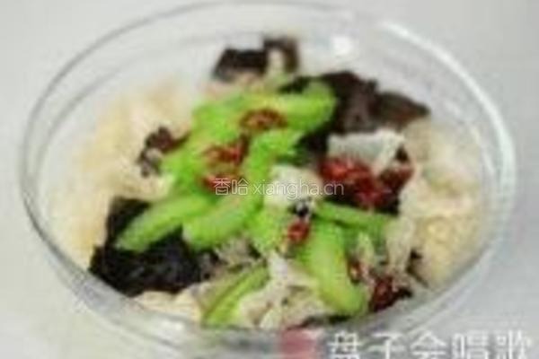 凉拌黑白木耳的做法图解7
