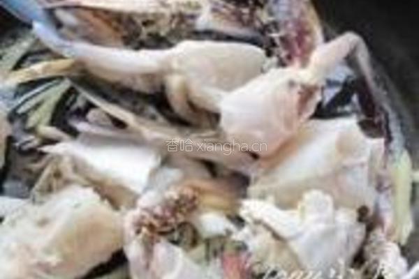 梭子蟹炒年糕的做法图解16