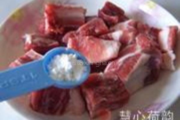 腐乳排骨的做法图解2