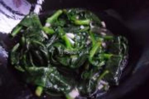 蒜蓉木耳菜的做法图解6