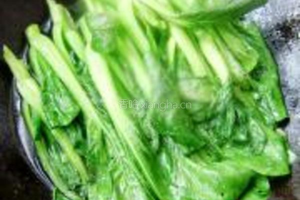 生炒油菜的做法图解4
