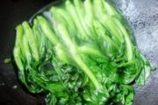 生炒油菜的做法图解5