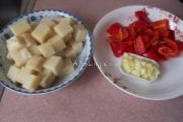 辣炒米豆腐的做法图解2