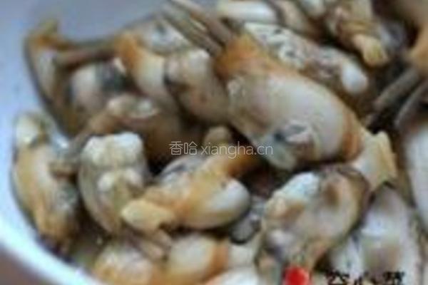 酱汁蛏子的做法图解5