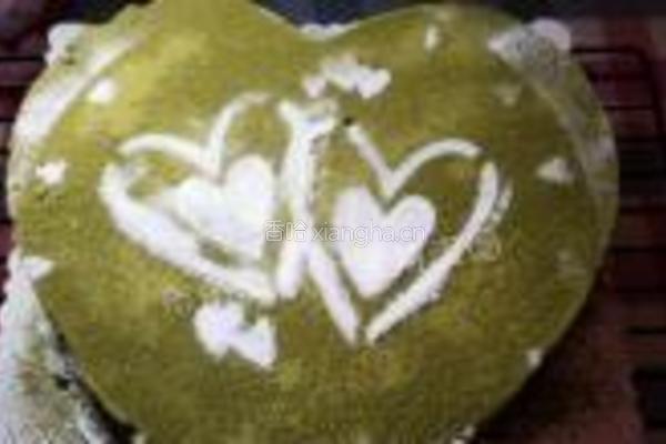 抹茶蜜豆慕斯的做法图解14