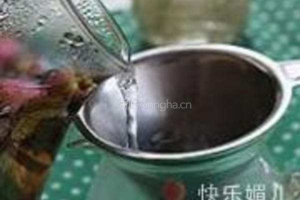 玫瑰荷叶减脂茶的做法图解7