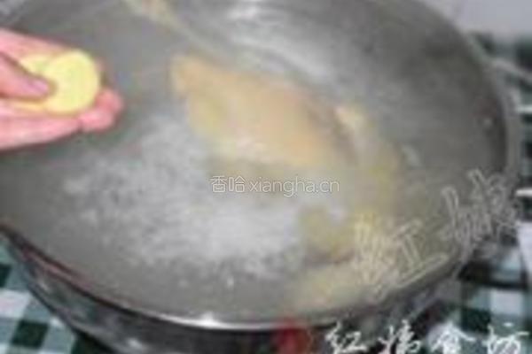 紫灵芝炖鸡的做法图解4