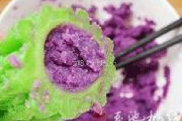 紫薯苦瓜圈的做法图解4
