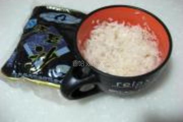 梅花豆沙糯米团子的做法图解2