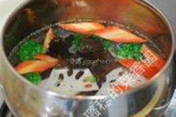 鲍鱼汁浸时蔬的做法图解5