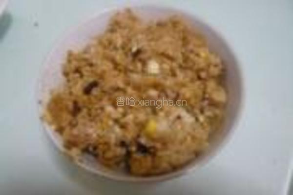 豆瓣酱蛋炒饭的做法图解8