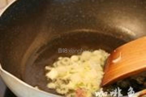 火腿榄菜炒丝瓜的做法图解6