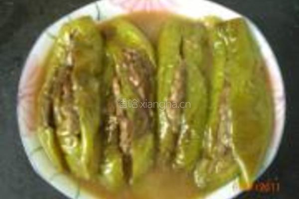 茄子夹肉馅的做法图解8