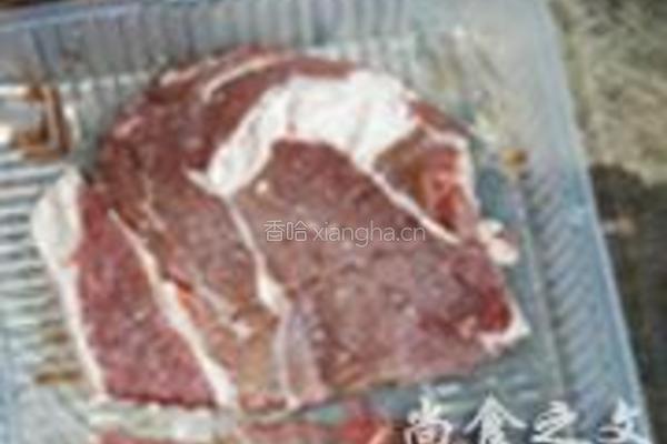 朗姆眼肉牛排的做法图解1