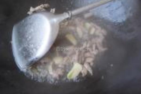 荷兰豆炒肉丝的做法图解6