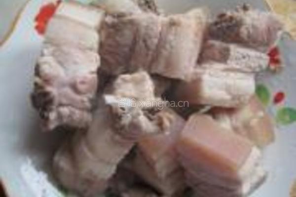 红烧肉的做法图解1