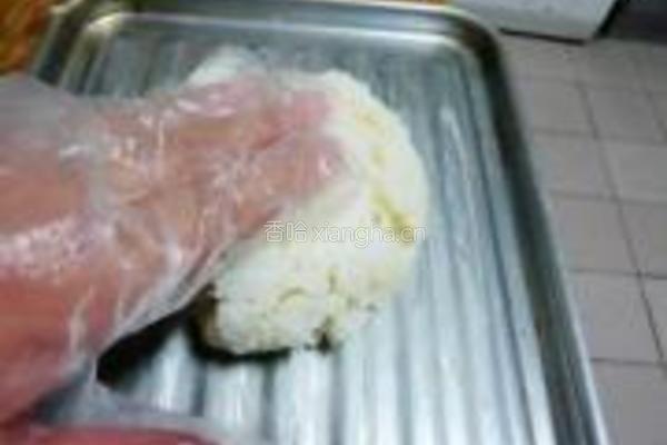 香肠米饭小披萨的做法图解4