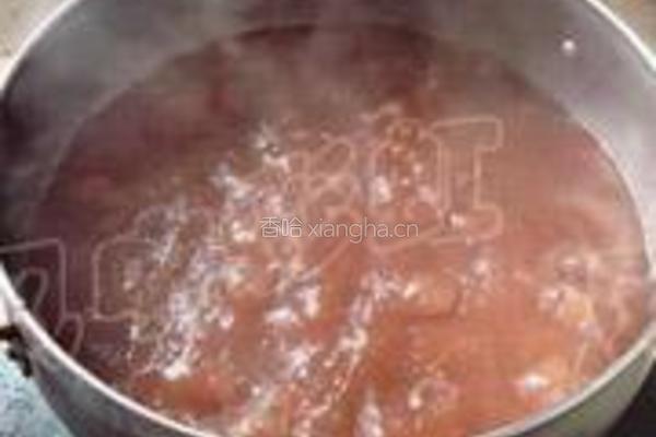 红豆薏米饭的做法图解2