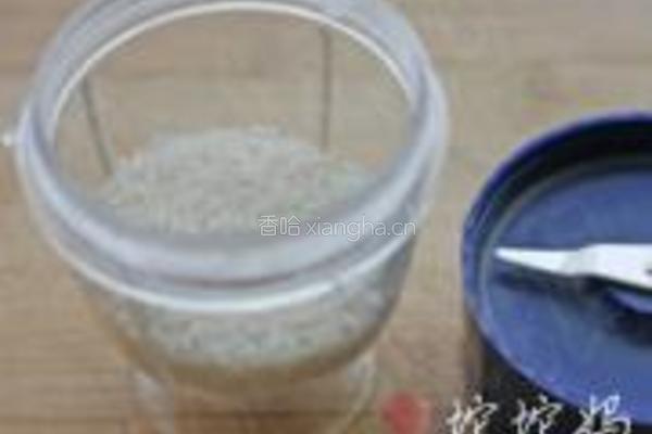 米粉糊茼蒿的做法图解3