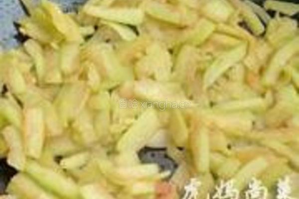 西瓜皮炒鸡蛋的做法图解13