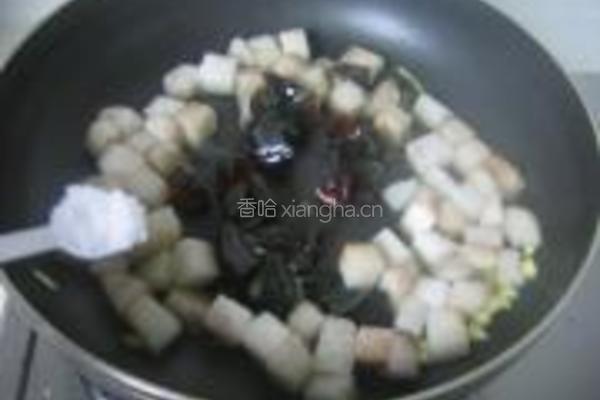 皮蛋炒山药的做法图解6