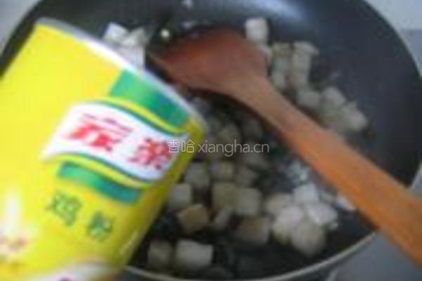 皮蛋炒山药的做法图解7