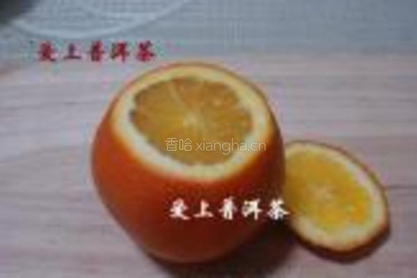 甜橙元宵煲的做法图解1