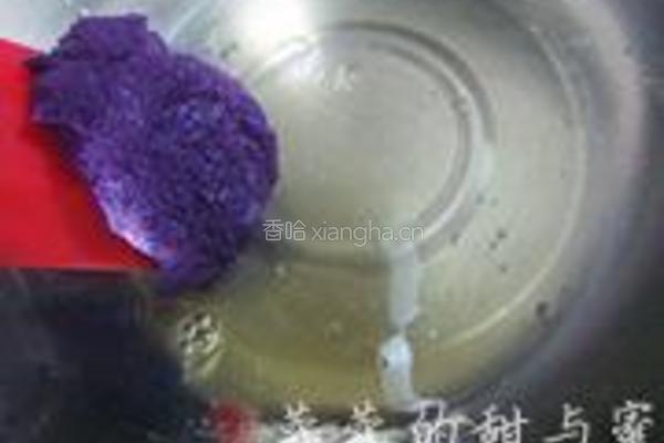 紫薯白巧克力蛋糕的做法图解5