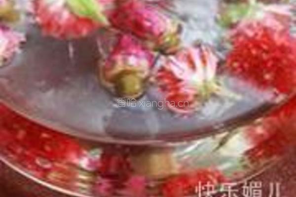 红巧梅玫瑰花茶的做法图解3