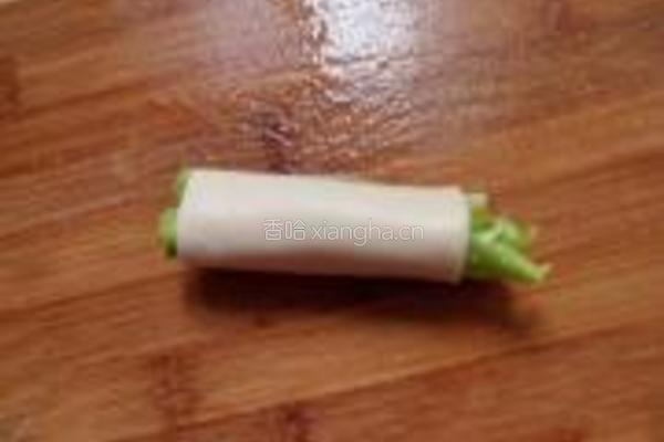 铁板豆皮卷的做法图解7