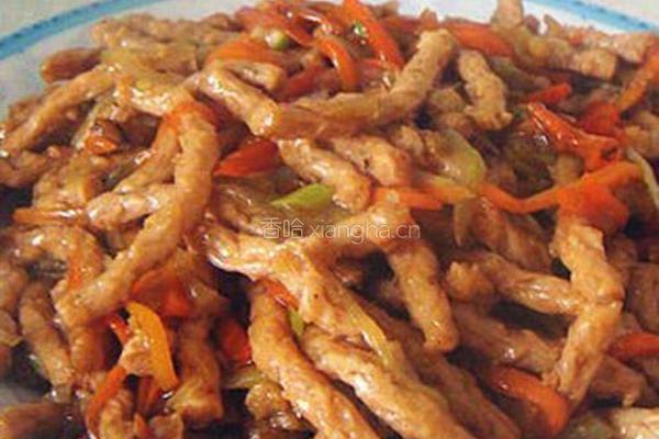 以假乱真的鱼香肉丝
