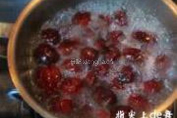 枣泥粗粮发糕的做法图解2