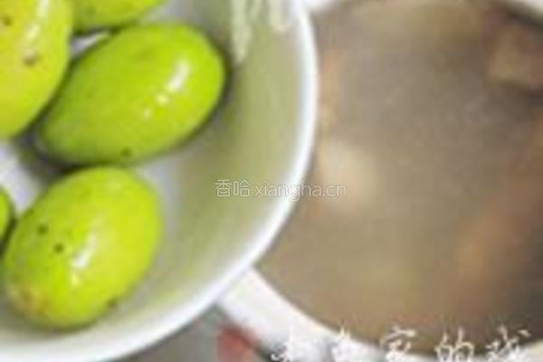 橄榄猪展汤的做法图解5