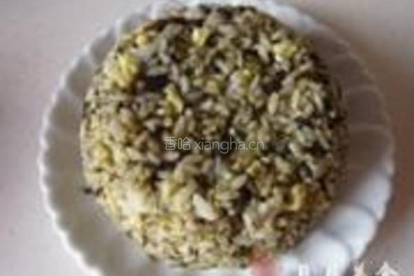 橄榄菜炒饭的做法图解6